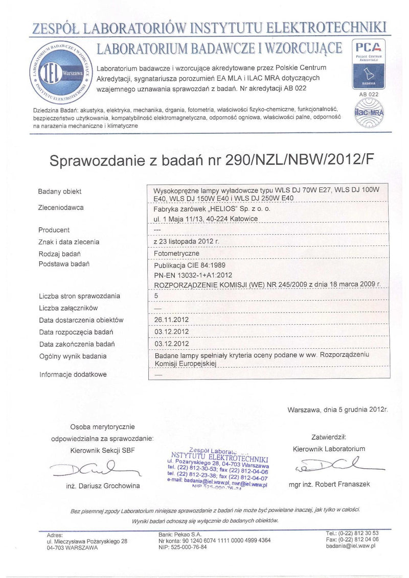 Zespół Laboratoriów Instytutu Elektrotechniki