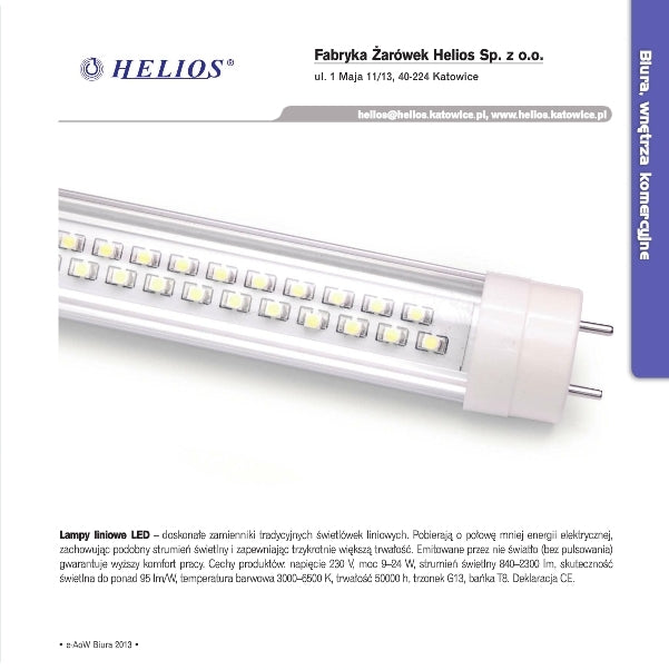 Polecane: lampy liniowe LED