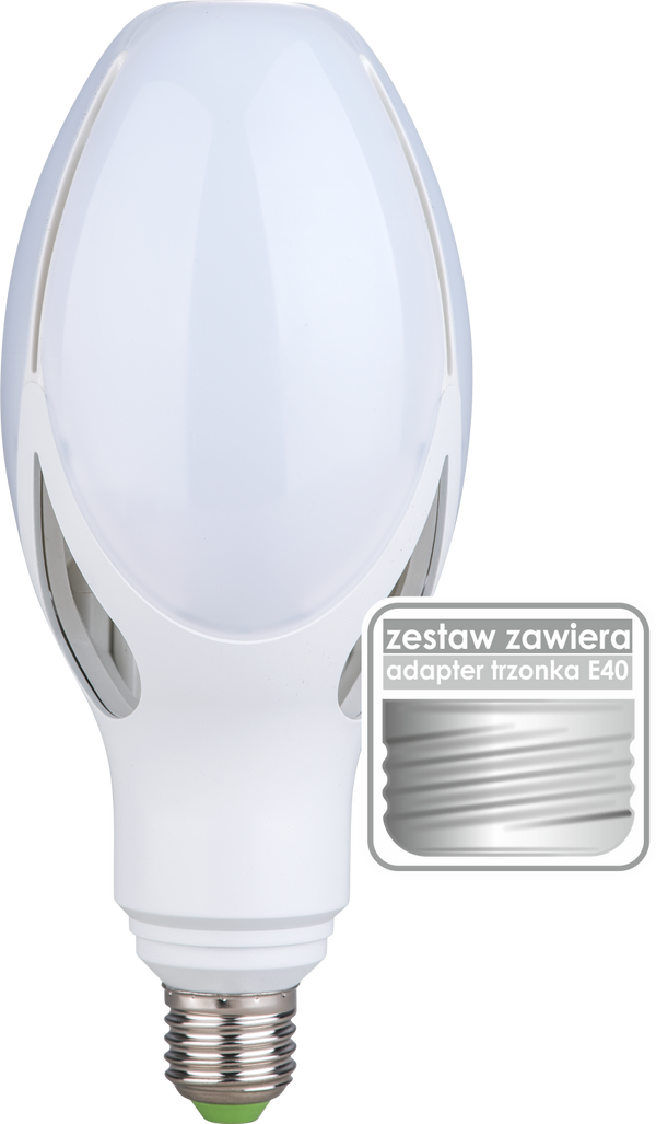 LED intensive 230V 30W E27-E40 ED90 6000K 1CT/10 Helios