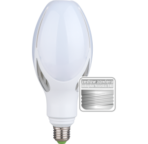 LED Intense 230V 45W  E27-E40 ED90 6000K 1CT/10 Helios