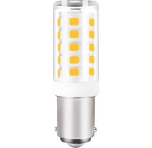 LED mini 230V 4W Ba15d T18  3000K 10x10F Helios