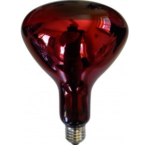 Promiennik podczerwieni - rubinowy R125 E27 125W 230V szkło miękkie IR1
