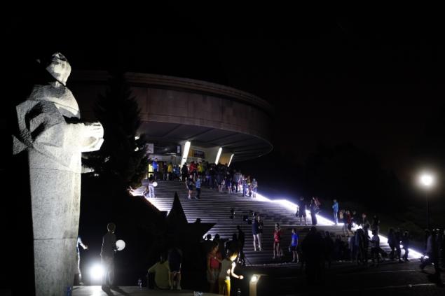 Iluminacja Planetarium Śląskiego w Chorzowie